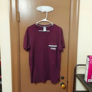 Maroon Pink T-Shirt